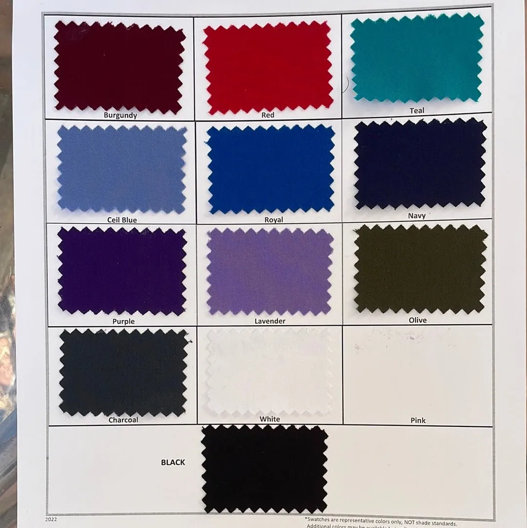 58" Cotton Polyester Spandex Stretch Baby Twill 4.6 OZ Woven Fabric for Wholesale