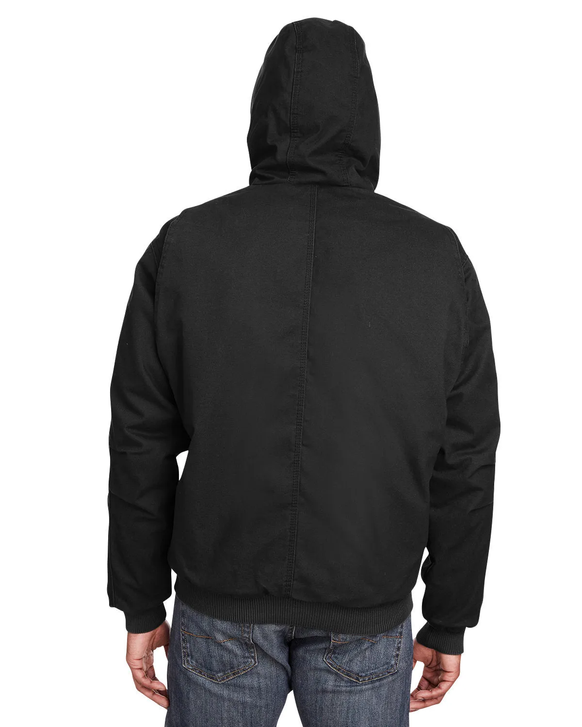 Berne Men's Highland Washed Cotton Duck Hooded Jacket