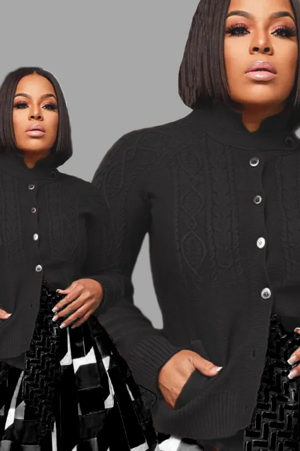 LS61093 SWEATER (BLK, MOCHA)