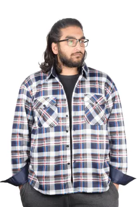 Mens Fleece Layer Winter Shirt