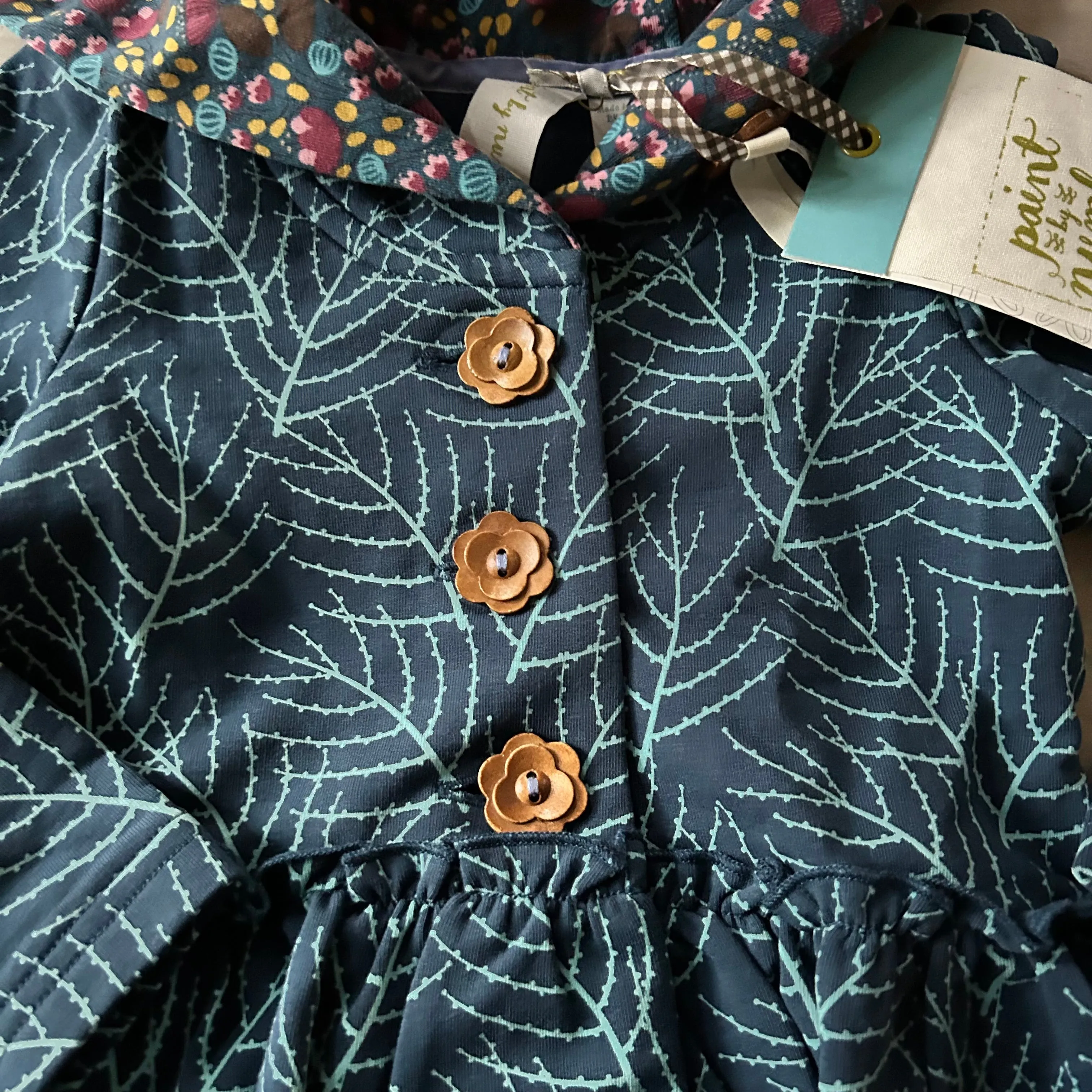 NWT Matilda Jane Blue Hooded Jacket