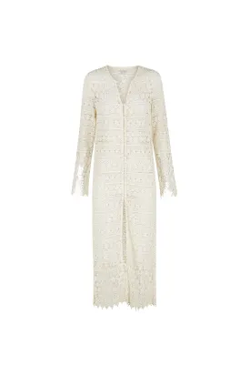 Quinns Lace Coat - Cream